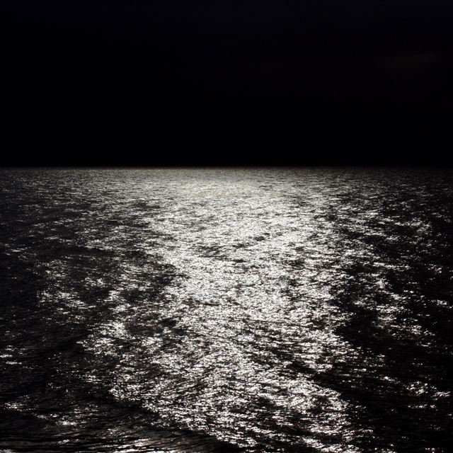 2048x2048 Dark Night Freshwater Lake - night iPad Air Wallpaper