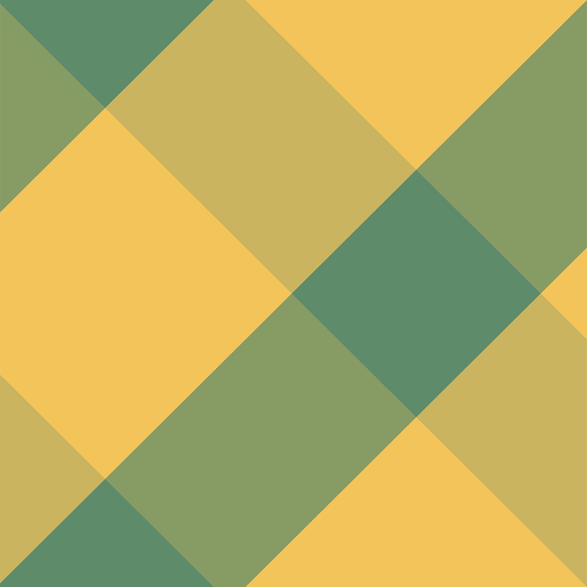 Lines Green Yellow Rectangle Abstract Pattern iPad Air wallpaper 
