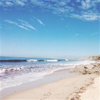 Sea Nature Ocean Beach Cold Holiday wallpaper