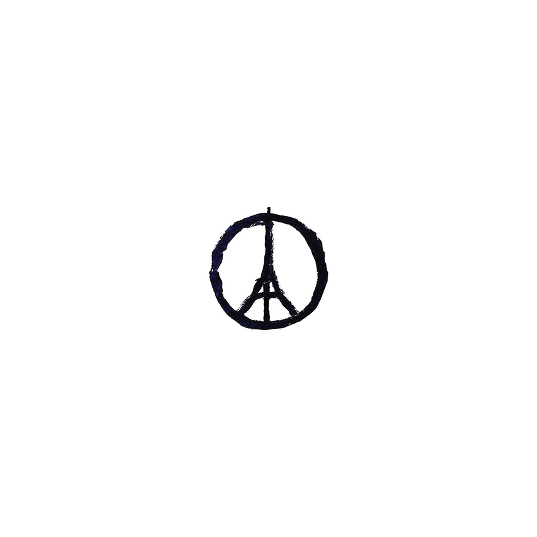 Pray For Paris Terror Rip iPad Air wallpaper 