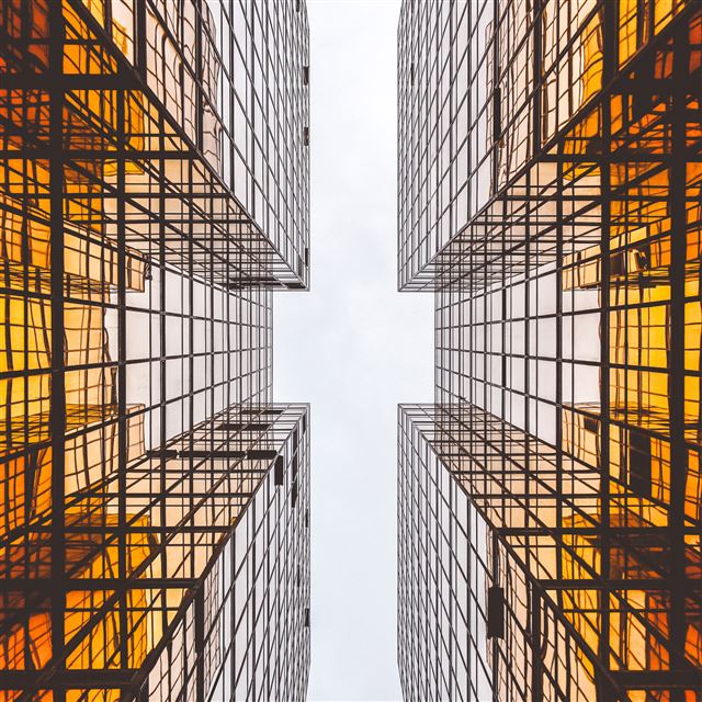 2048x2048 Skyscraper Building Reflection - skyscraper iPad Air Wallpaper