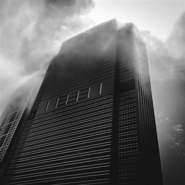 2048x2048 Menacing High Rise - skyscraper iPad Air Wallpaper