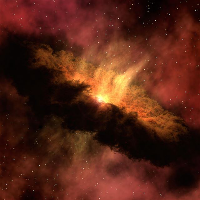 2048x2048 Outer Space Wonder Shiny Starry Nebula - outer space iPad Air Wallpaper