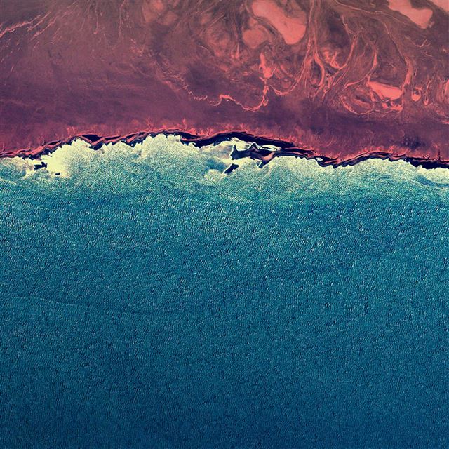 2048x2048 Skyview Earth Map Pattern - water iPad Air Wallpaper