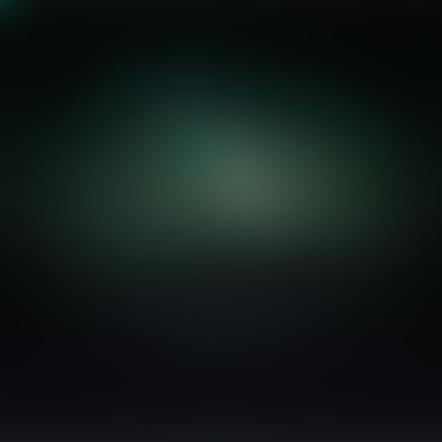2048x2048 Dark Green Smoke Fog Night Gradation Blur - bokeh iPad Air Wallpaper