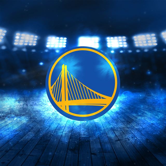 2048x2048 Golden State Warriors Logo NBA Sports Art Illustration - logo iPad Air Wallpaper