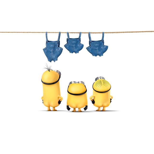2048x2048 Minions Despicable Nude Me Cute Yellow Art Illustration -  iPad Air Wallpaper