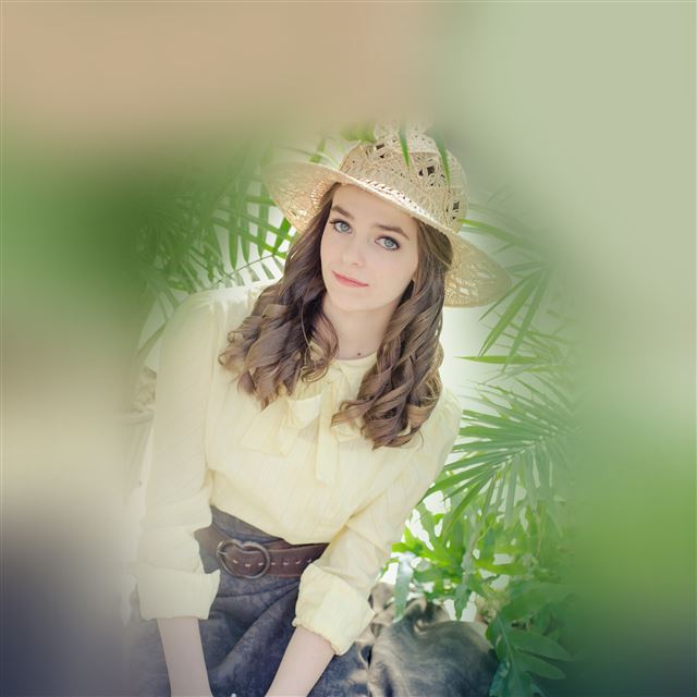 2048x2048 Tarzan Jane Summer Cute Girl - bokeh iPad Air Wallpaper