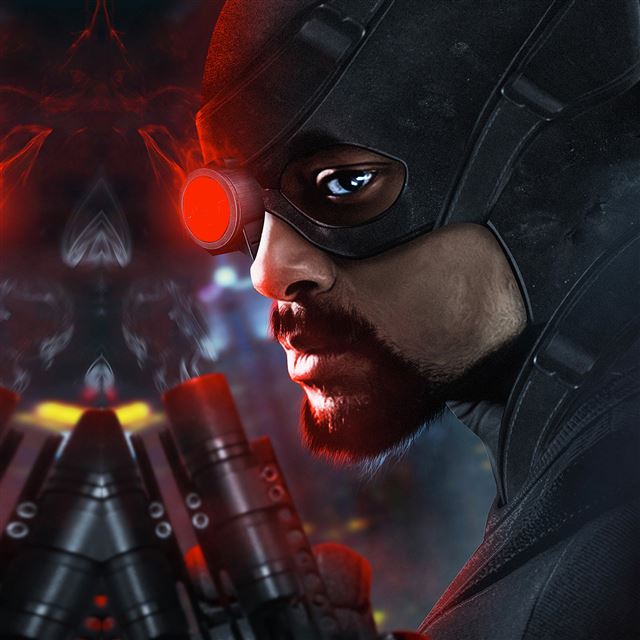 2048x2048 Suicide Squad Hitman Art Illustration -  iPad Air Wallpaper