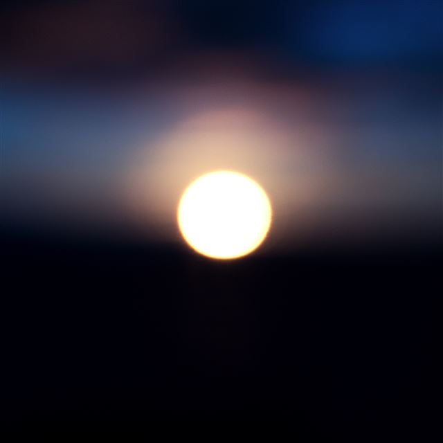 2048x2048 Nature Night Pure Moon Flare Bokeh - planet iPad Air Wallpaper