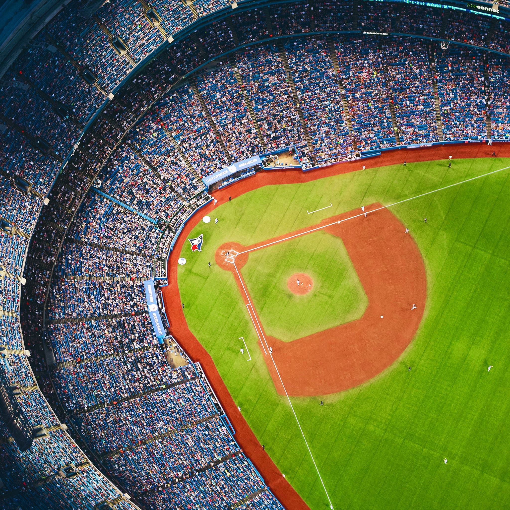 Bluejays Baseball MLB Field Sports iPad Air wallpaper 