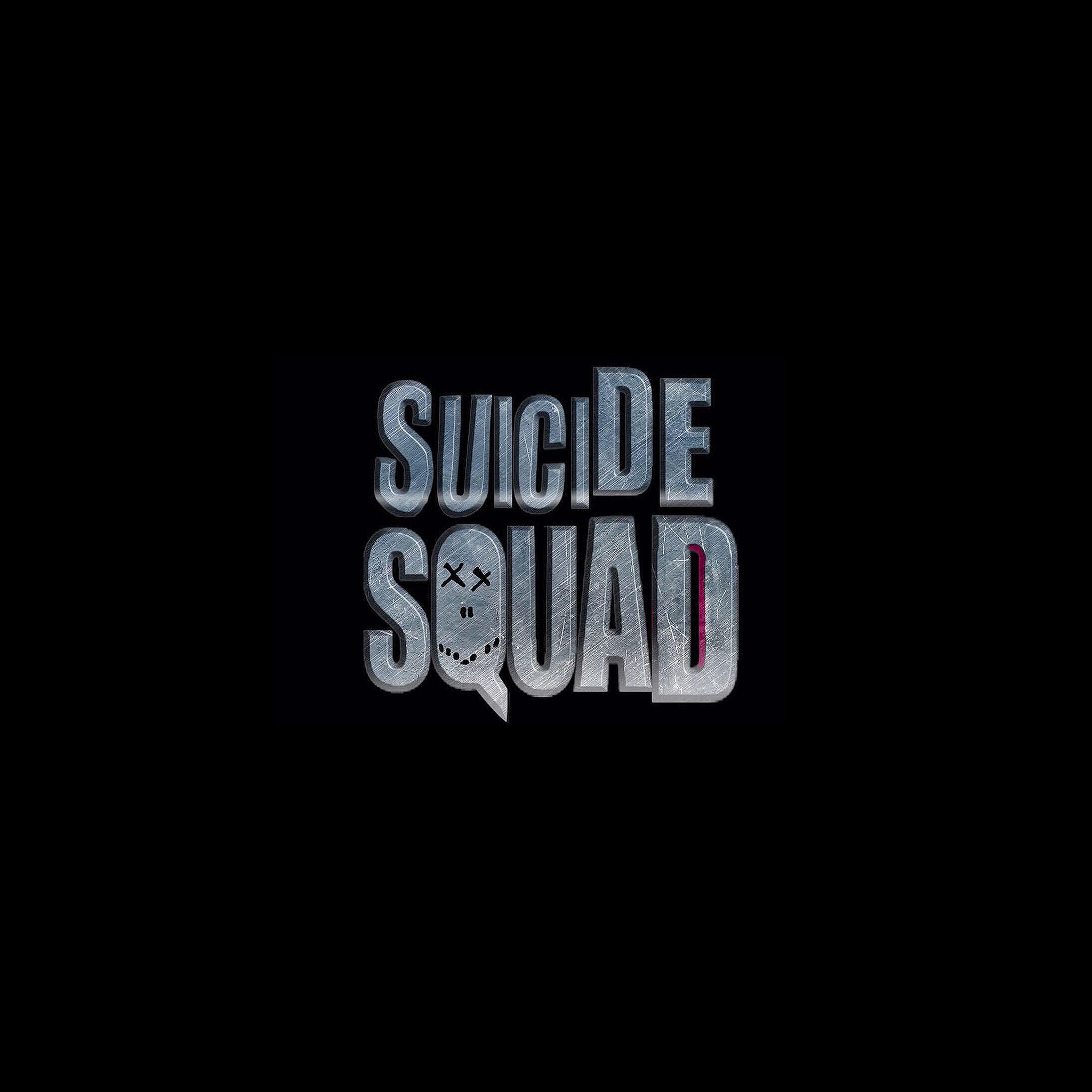 Suicide Squad Logo DC Art Illustration iPad Air wallpaper 