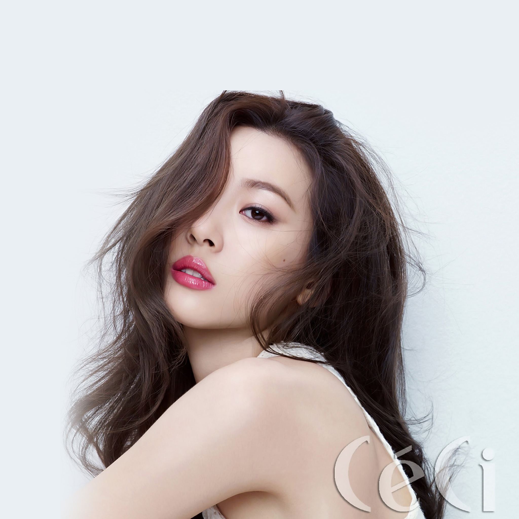 Kpop JYP Girl White Asian Sunmi iPad Air wallpaper 