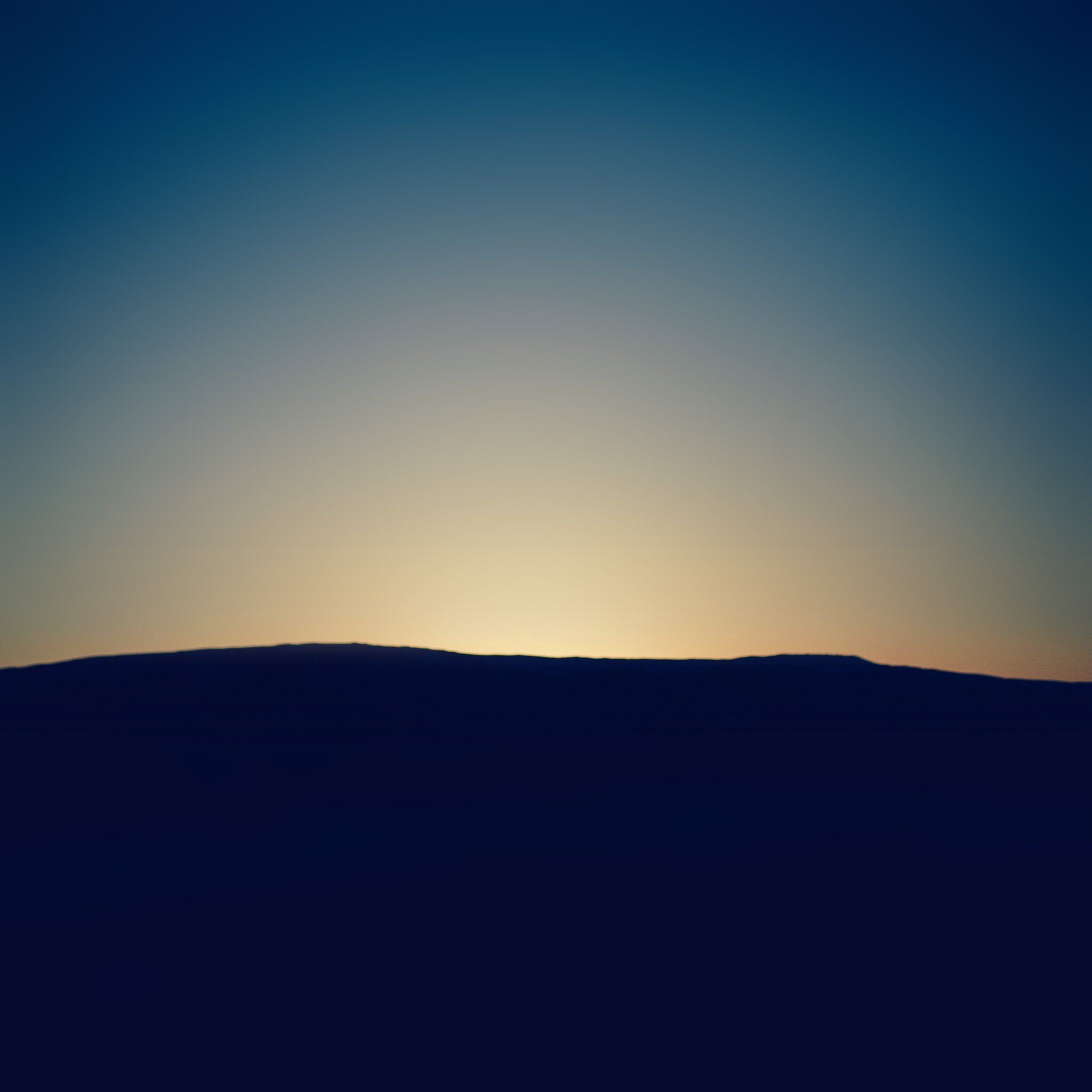Dawn Sunset Blue Mountain Sky Nature Instagram iPad Air wallpaper 