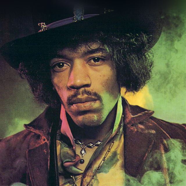 2048x2048 Jimi Hendrix Face Music Regae Artist - artist iPad Air Wallpaper