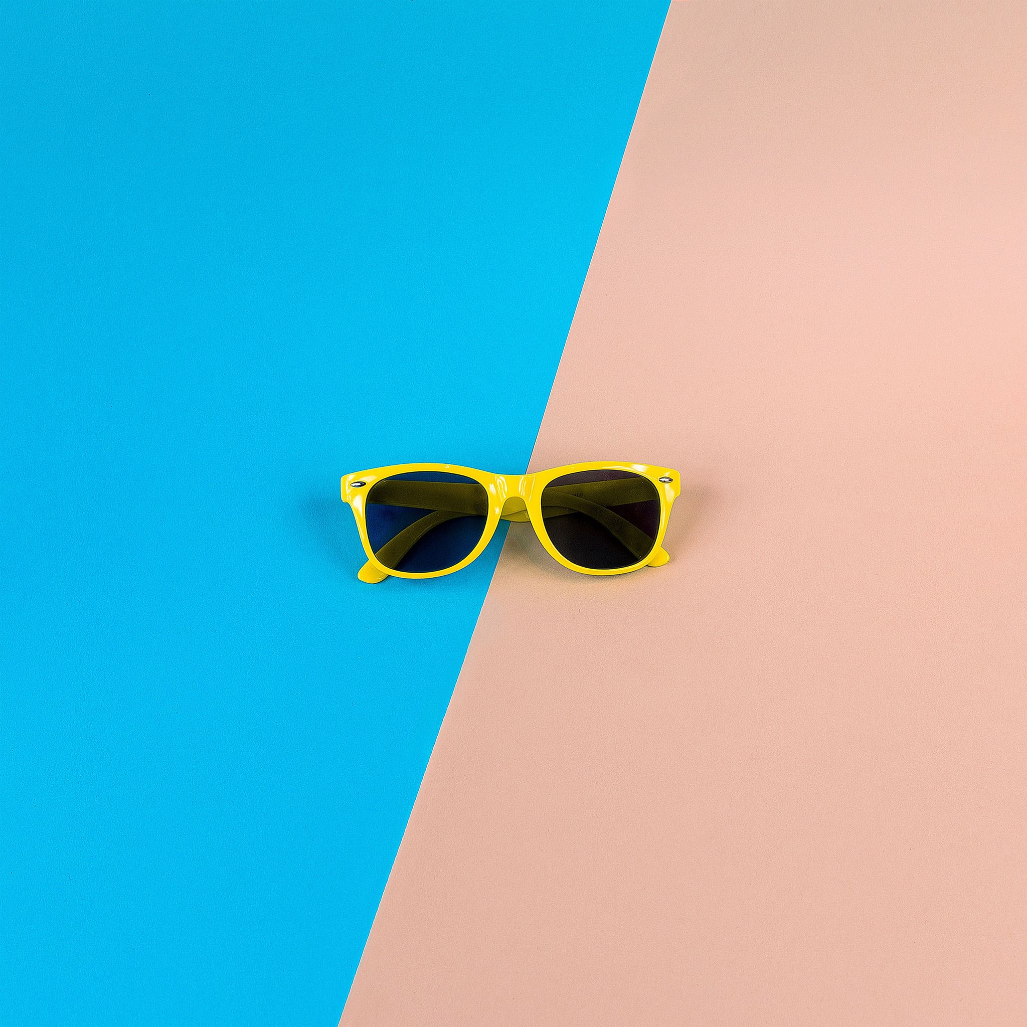 Minimal Glasses Pink Blue Yellow Ipad Air Wallpapers Free Download