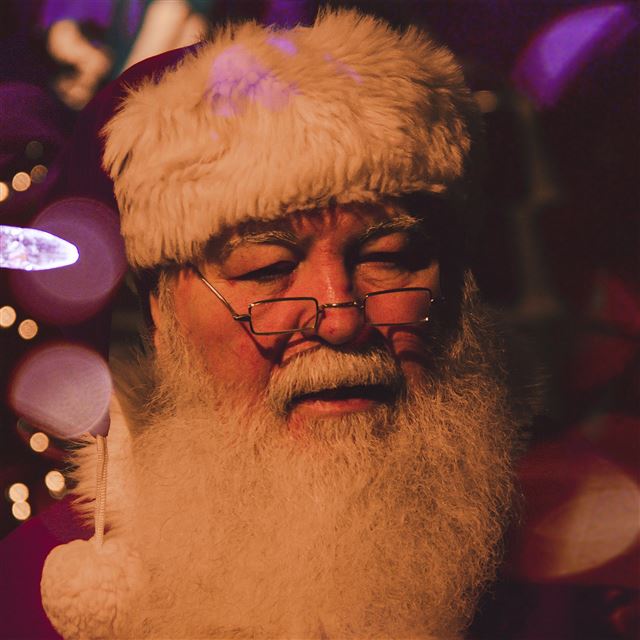 2048x2048 Santaclous Winter Christmas - christmas iPad Air Wallpaper