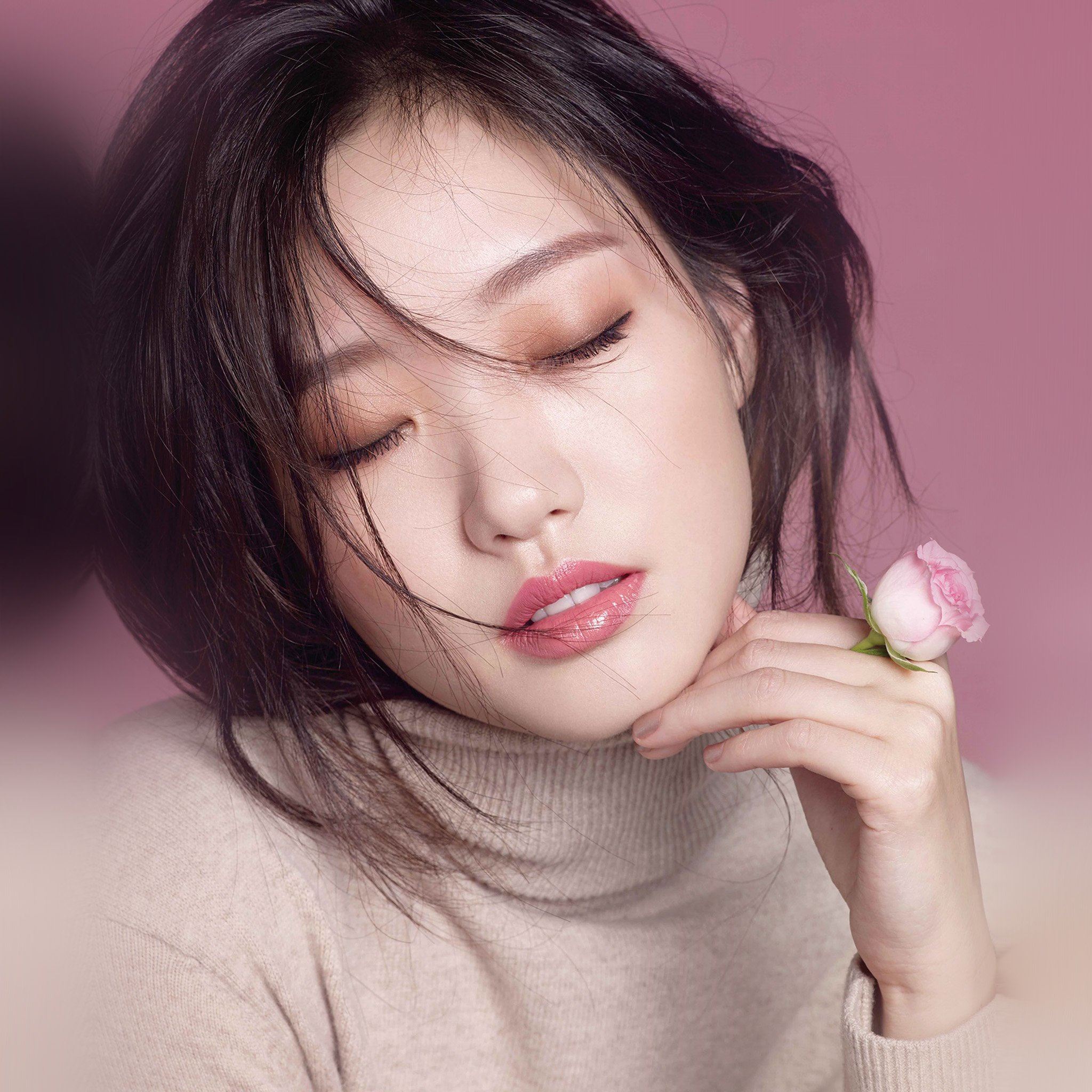 Goeun Kim Kpop Girl Pink iPad Air wallpaper 