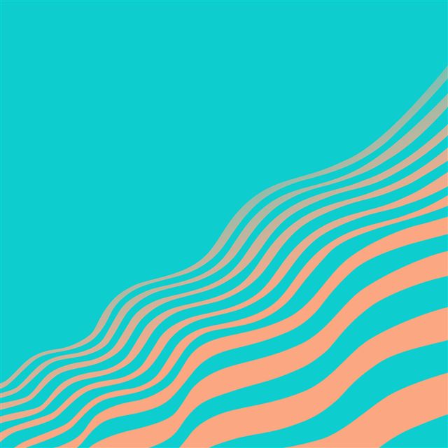 2048x2048 Line Simple Minimal Curve Pattern -  iPad Air Wallpaper