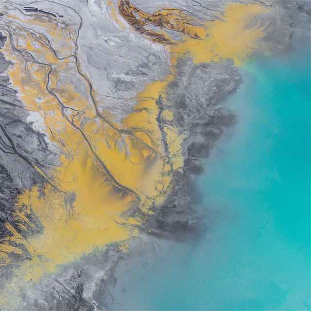 2048x2048 Earthview Nature Green - landscape iPad Air Wallpaper