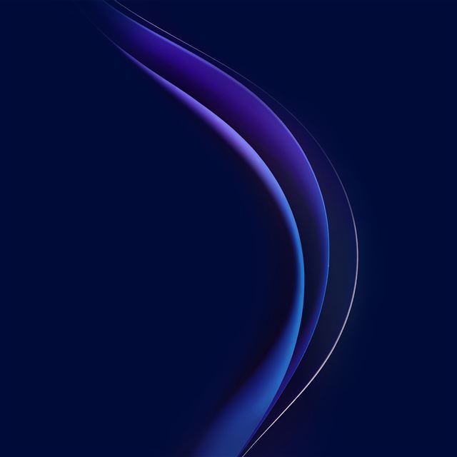2048x2048 Line Curve Blue Pattern -  iPad Air Wallpaper