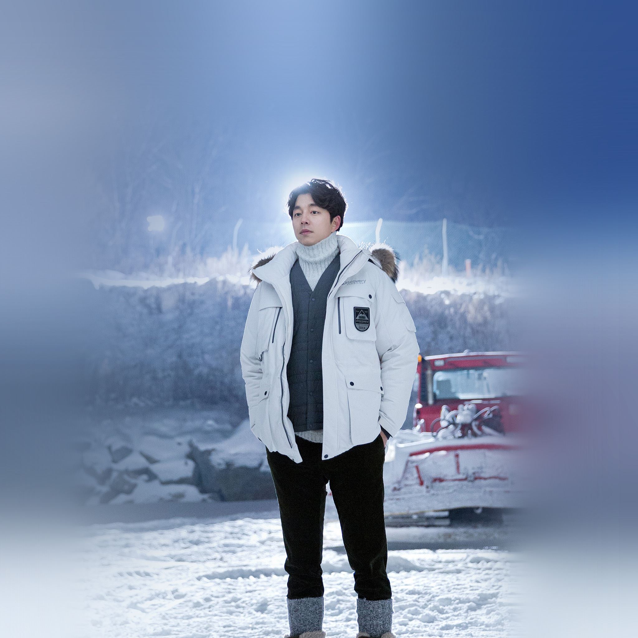 Kpop Gongyoo Winter Handsome Doggaebi iPad Air wallpaper 