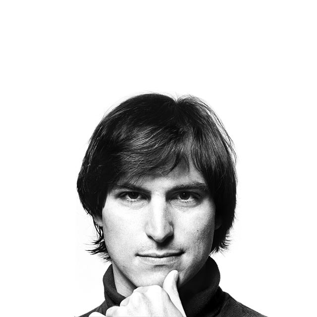 2048x2048 Young Jobs Steve Portrait Photography - photography iPad Air Wallpaper