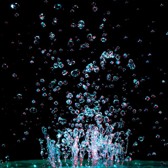 2048x2048 Water Drop Color Splash Pattern - splash iPad Air Wallpaper