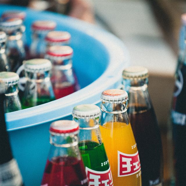 2048x2048 Drinks Soda Bottles - colorful iPad Air Wallpaper