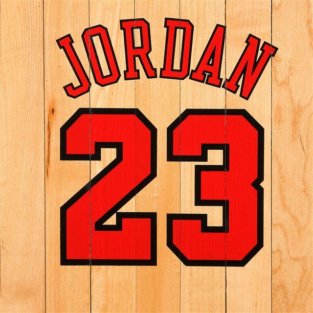 2048x2048 Michael Jordan Chicago Bulls Number Name NBA Basketball Boards -  iPad Air Wallpaper