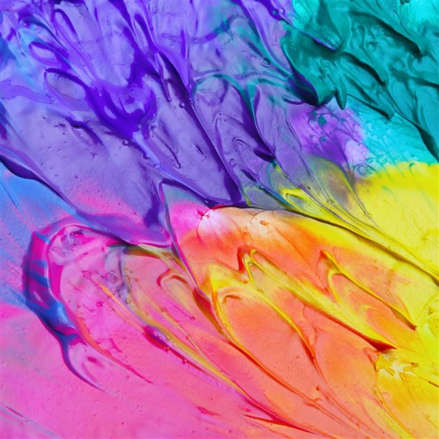 2048x2048 Paint Stains Spots Bright - colorful iPad Air Wallpaper