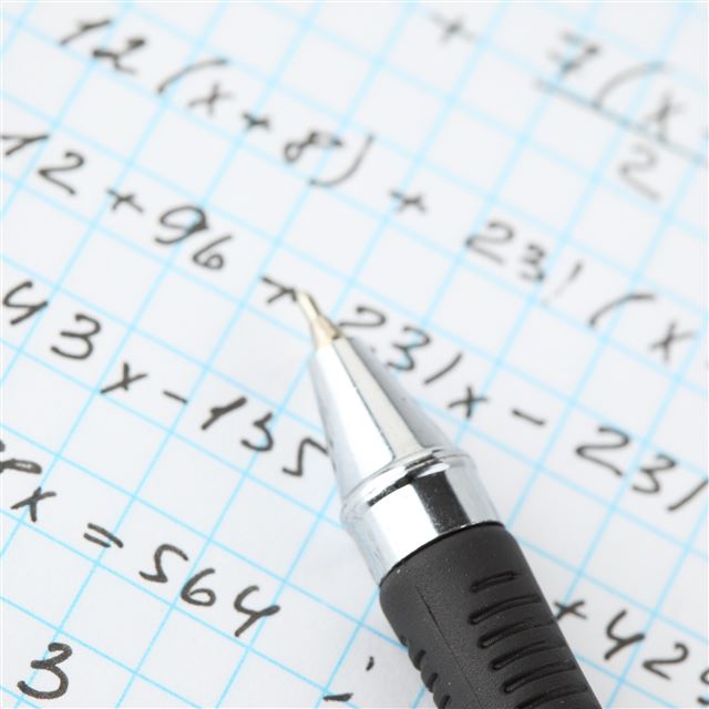 2048x2048 Pen Notebook Cell Formula Study - writting iPad Air Wallpaper