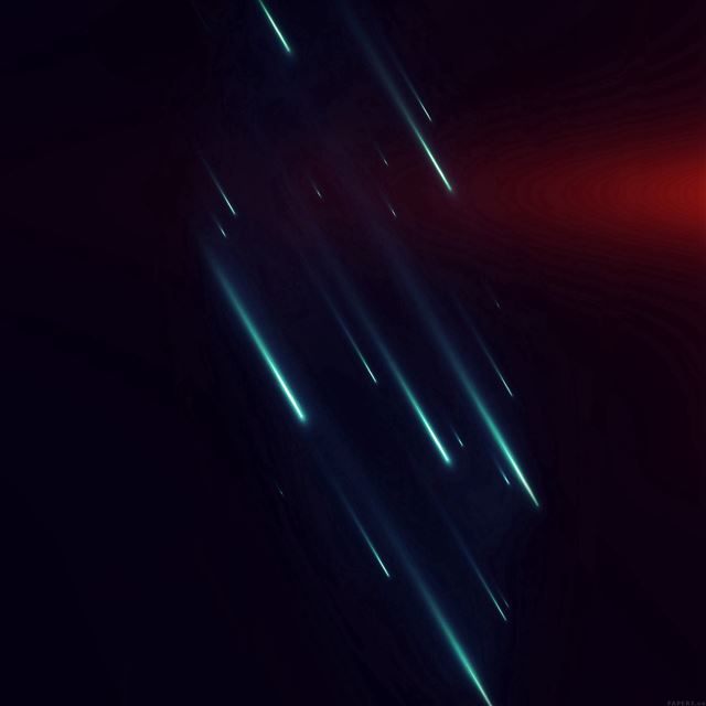 2048x2048 Meteor Graphic Blue Flare Dark Digital Art Pattern - meteor iPad Air Wallpaper