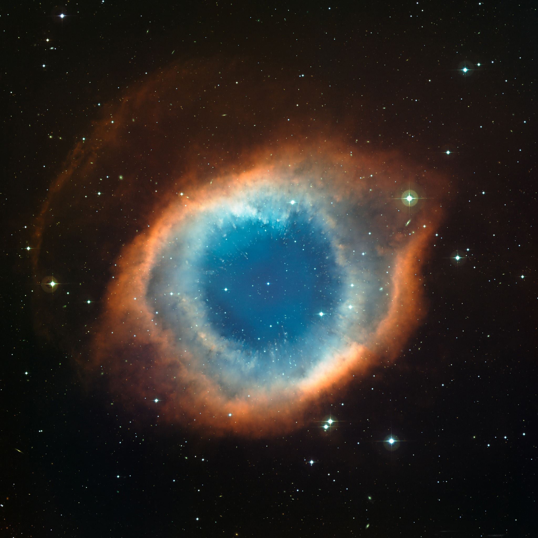 Helix nebula eye of god iPad Air wallpaper 