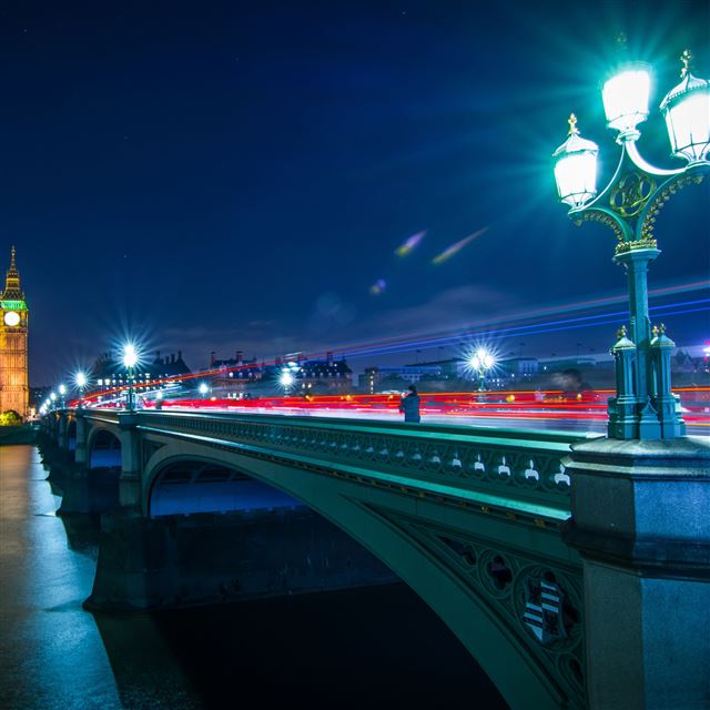 2048x2048 London night - night iPad Air Wallpaper