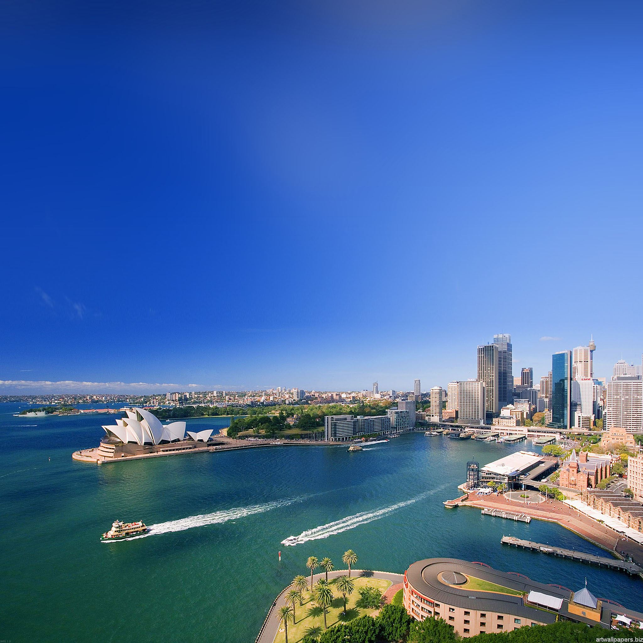 Australia landscape city iPad Air wallpaper 