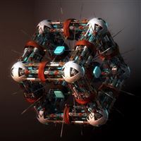 abstract cube Nano wallpaper