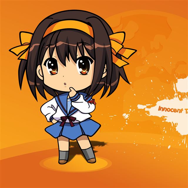 2048x2048 The Melancholy of Haruh -  iPad Wallpaper