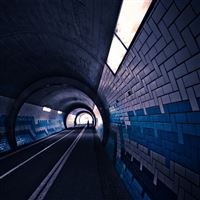 Streets Dark Cars Tunnel wallpaper