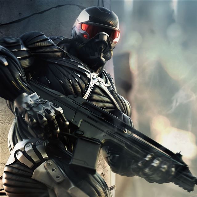 2048x2048 Crysis 2 3D - soldier iPad Air Wallpaper