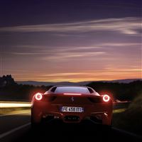 Running Ferrari 458 wallpaper