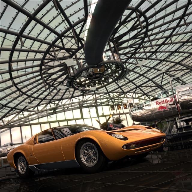 2048x2048 Gran Turismo 5 - building iPad Air Wallpaper