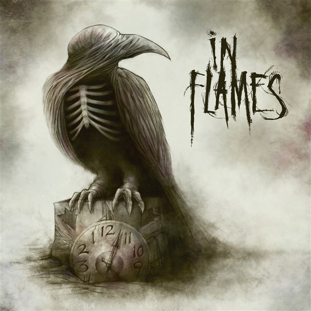 2048x2048 In Flames - eagle iPad Air Wallpaper