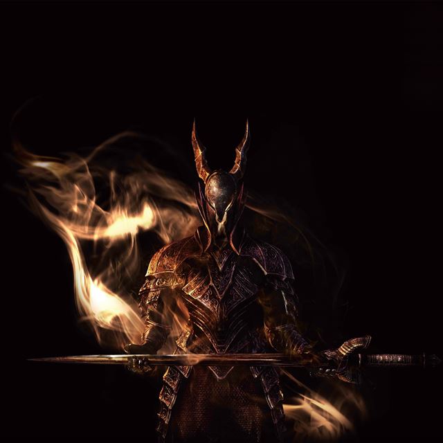 2048x2048 Black Knight Dark Souls -  iPad Air Wallpaper