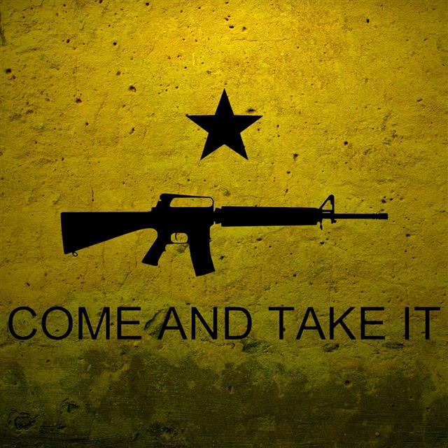 2048x2048 Come and Take it -  iPad Air Wallpaper