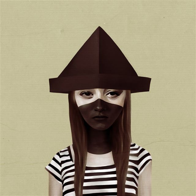 2048x2048 Cute Girl - fun iPad Air Wallpaper