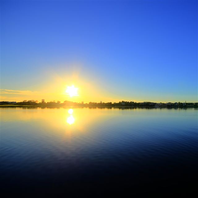 2048x2048 La Mar Lamora - lake iPad Air Wallpaper