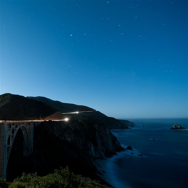 2048x2048 Bixby Creek Bridge - bridge iPad Air Wallpaper