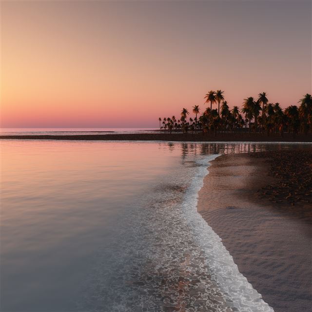 2048x2048 Paradise Found - water iPad Air Wallpaper