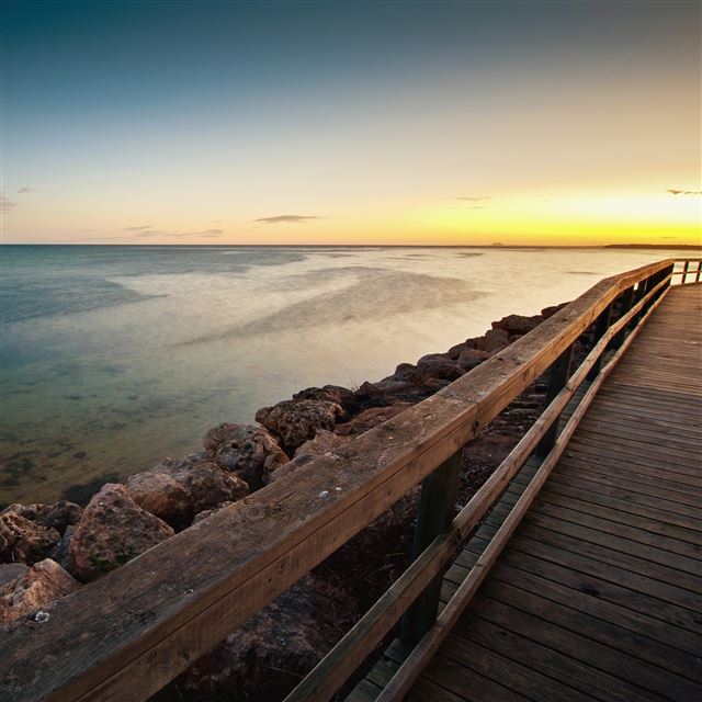 2048x2048 Evening in Stansbury - sky iPad Air Wallpaper